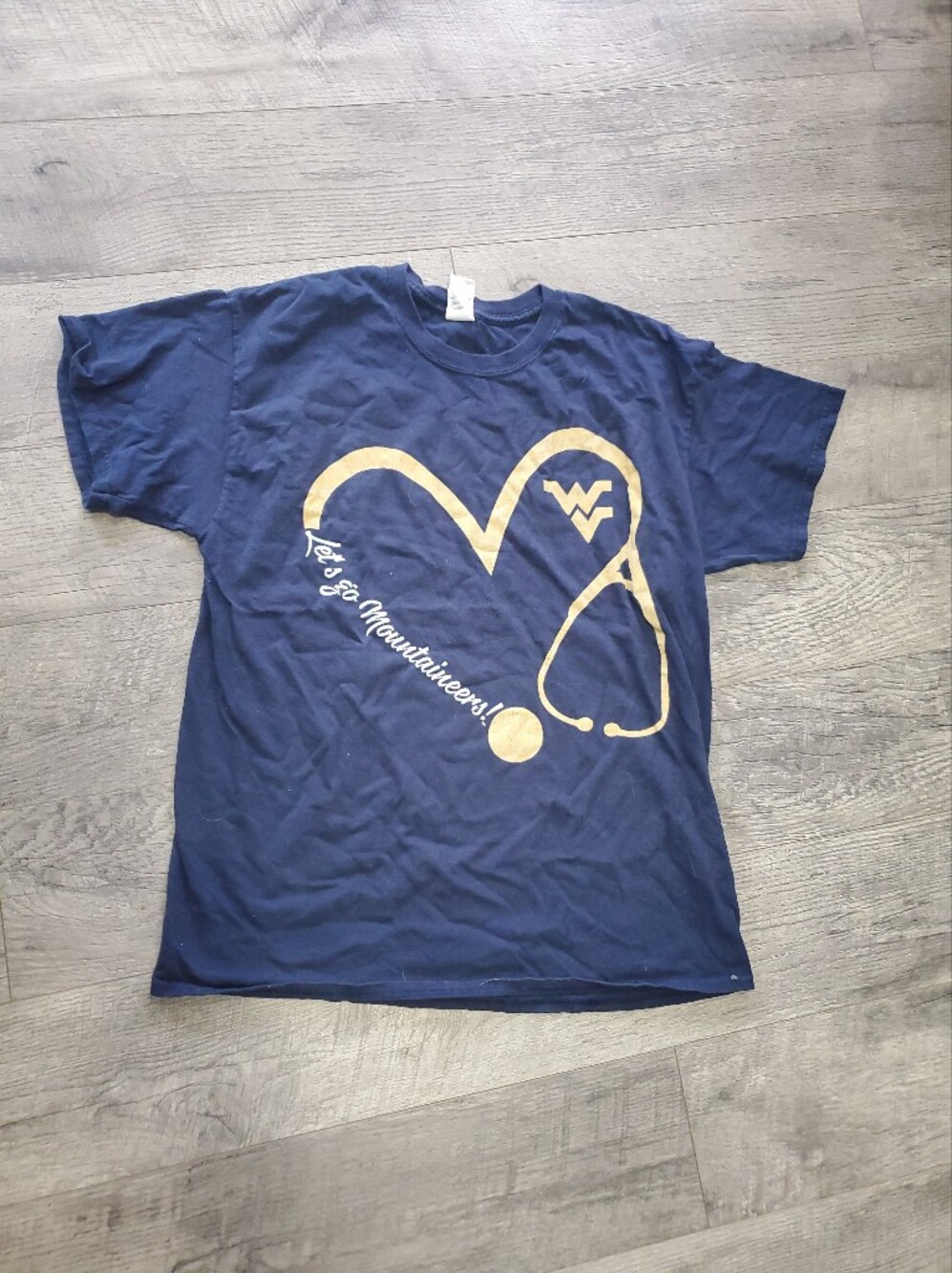 Wvu Mountaineers Nurse Shirt